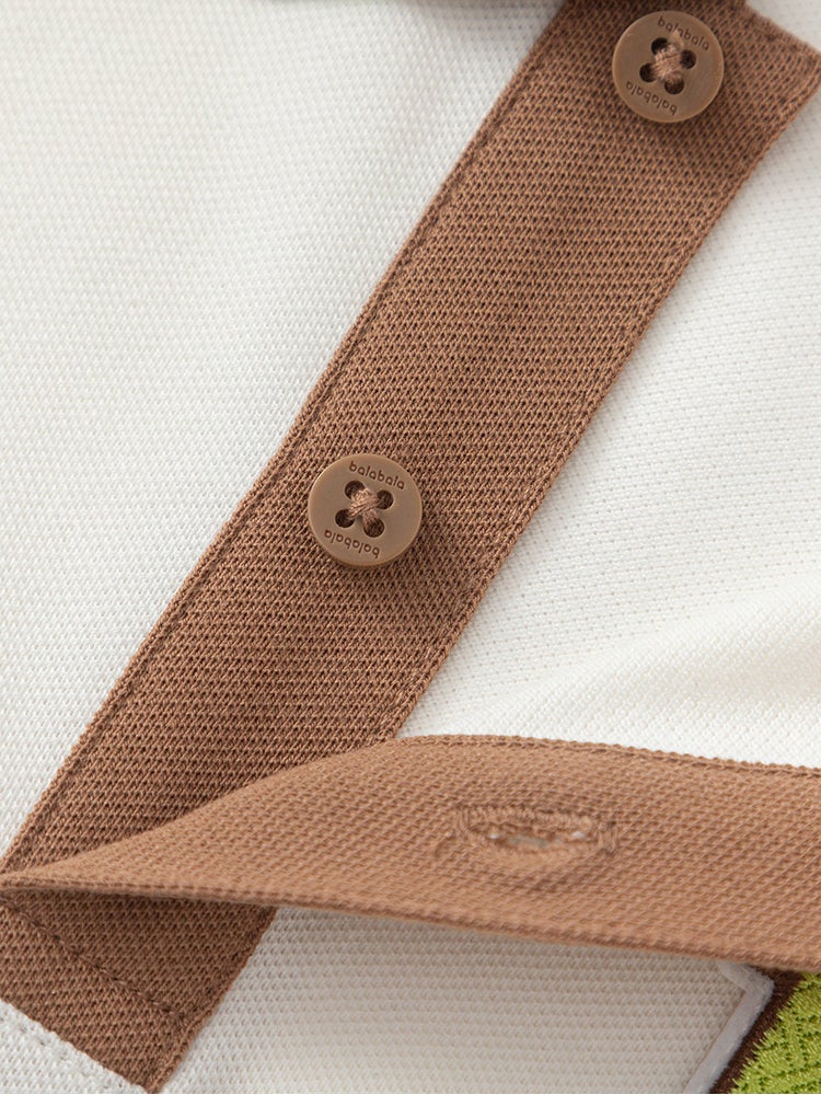 بالابالا تيشيرت بولو بتطريز للأولاد - Image 2